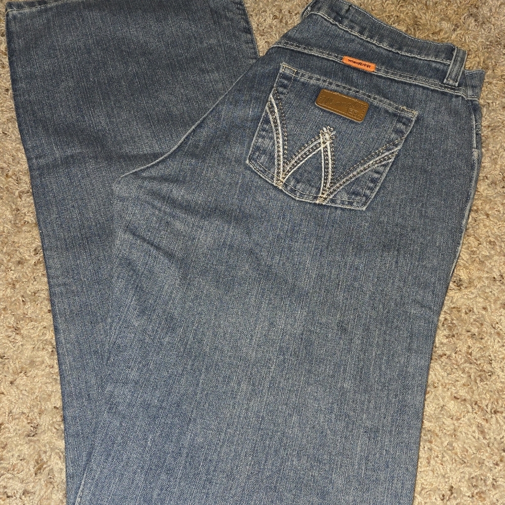 Ladies Wrangler FR Jeans 7x34
